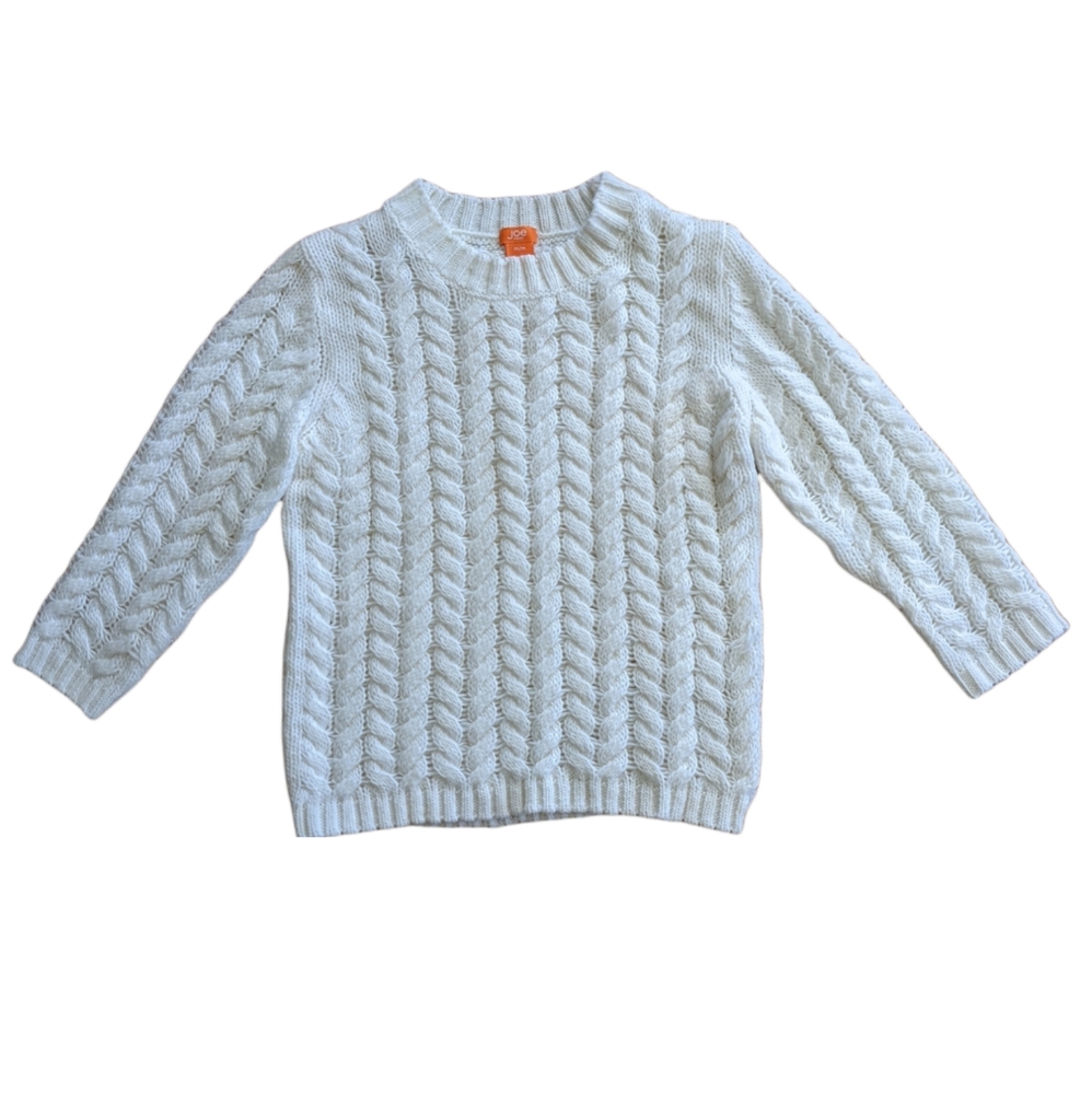Joe Fresh Chunky Cable Knit Sweater Medium